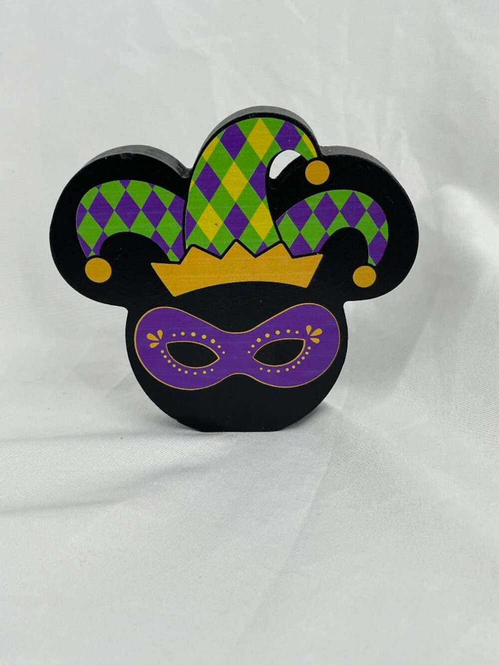 Handcrafted Wooden Jester Wooden Decor